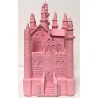 9" Pink Fairy Tale Castle Cake Top Centerpiece for Birthday Wedding Sweet 16